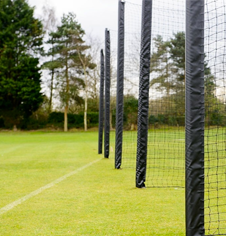 Soxketed Fixed Post County Cricket Batting Net System | Fitness Sports