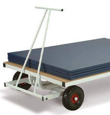 PE matting storage trolleys