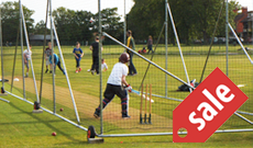 Steel Mobile Cricket Net Cage