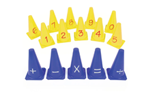 Symbol & Numbered Sports Cones